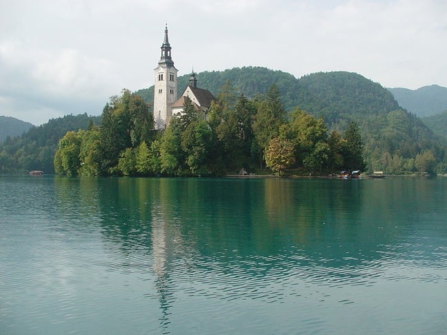 Bled Island Church, Slovenia