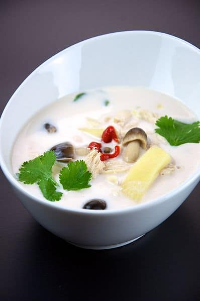 Thai Chicken & Coconut Soup - Tom Kha Gai