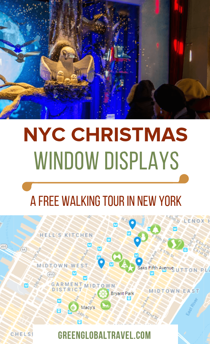 Walking Map Of Nyc Nyc Christmas Windows: A Free Walking Tour (Self Guided)