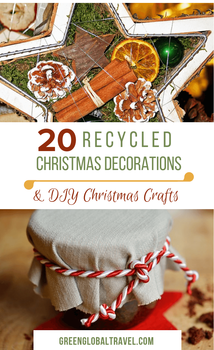 Attractive Kitchen Reuse Ornament Ideas recycled christmas decorations