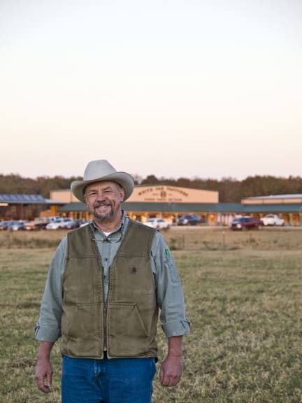 Farmer Will HArris at White Oak Pastures