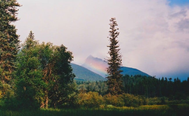 Rainbow_Babock_Lake_Bowron_Lake_Canie_Circuit