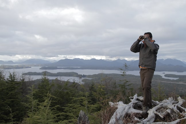 M Sanjayan In the Great Bear Rainforest of British Columbia