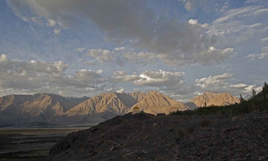 Yellow Temple Nubra