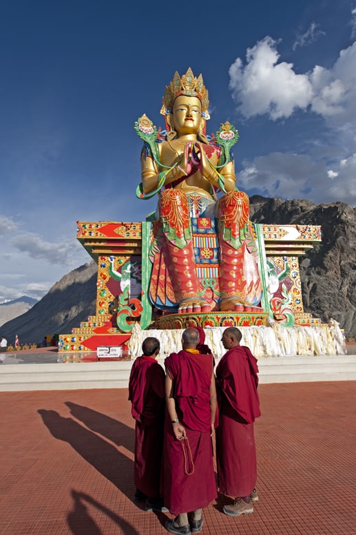 Ladakh, India -Nubra Valley Monks and Maitreya V BY Margherita Ragg