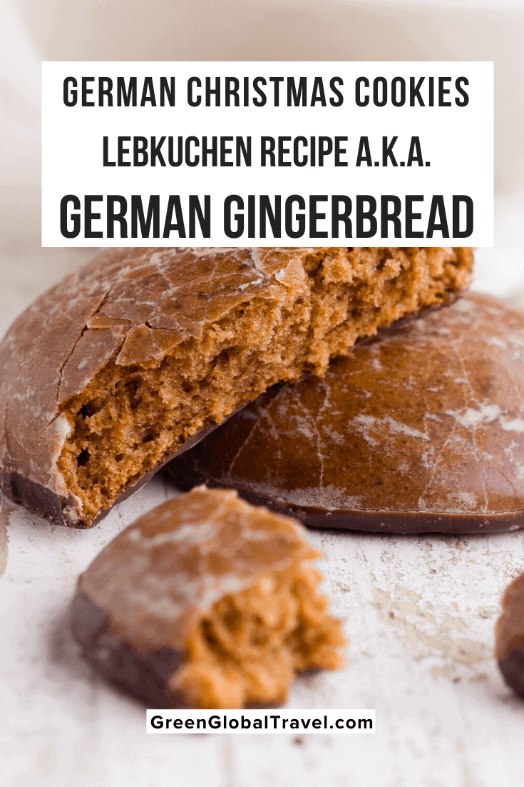 German Christmas Cookies (Lebkuchen Recipe aka German Gingerbread)