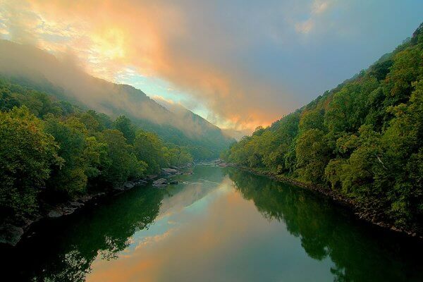 West Virginia sunrise
