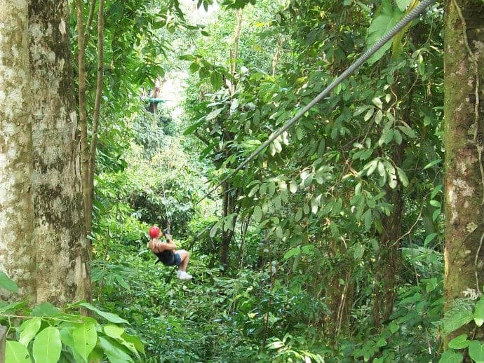 Fun Activities in Costa Rica - go on a Zip Line tour