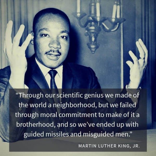 MLK Quotes about Peace