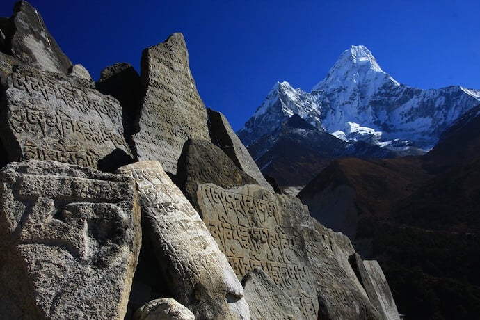 Ama Dablam in Nepal