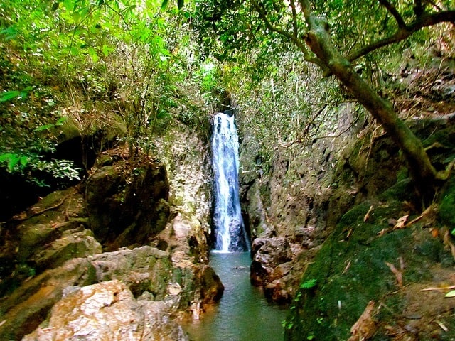 Bang Pae Waterfall in Khao Phra National Park Thailand