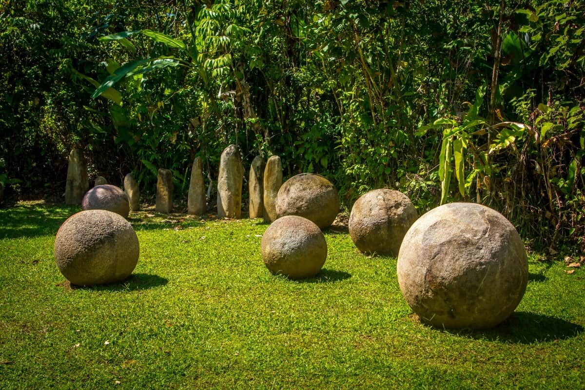 Ecotourism in Costa Rica -Stone Spheres Finca 6 Archaeological Site