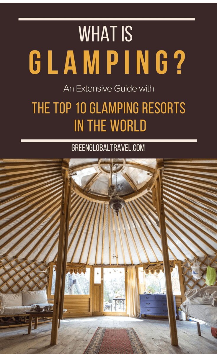 What is Glamping? Our extensive guide includes the history & definition of glamping and an overview of glamping tents and other lodging styles. Also, our picks for the world's top glamping resorts, including Clayoquot Wilderness Resort, EcoCamp Patagonia, Ngala Tented Camp, Three Camel Lodge, Sweden's Treehotel & more. via @greenglobaltrvl