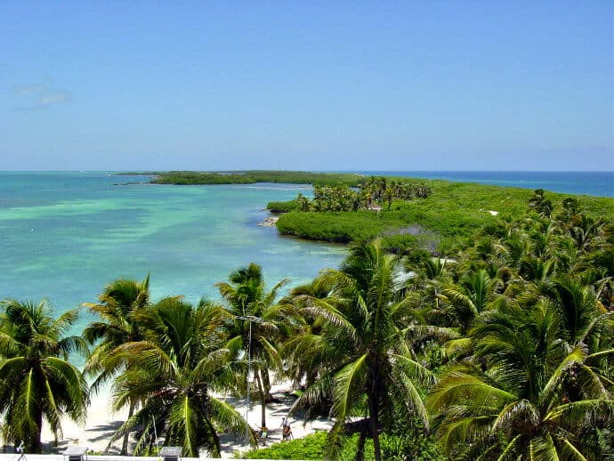 Ecotourism Attractions in Cancun -Isla Contoy, Mexico.