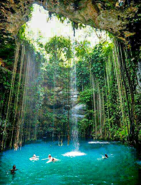 Blue Hole Mineral Spring in Westmoreland, Jamaica