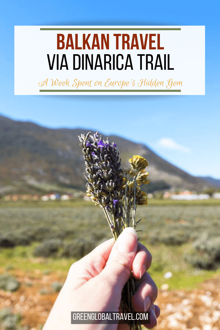 Enjoy hiking? Read about our seven-day experience on the beautiful Via Dinarica trail in the Balkans, including Herzegovina, the Elaphiti Islands, and Trebinje! via @greenglobaltrvl #BalkanStates #BalkanTravel #ViaDinaricaTrail #ViaDinarica #BalkanVacation #Hiking #BalkanGoodThings #BalkanPosts #EuropeanVacation #Europe #EuropeHiking #EuropeTravel #EasternEuropeTravel #EasternEurope