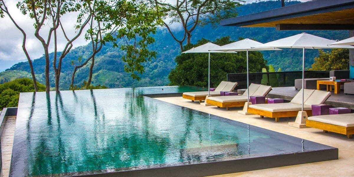 Ecotourism in Costa Rica -Kura Design Villas Infinity Pool