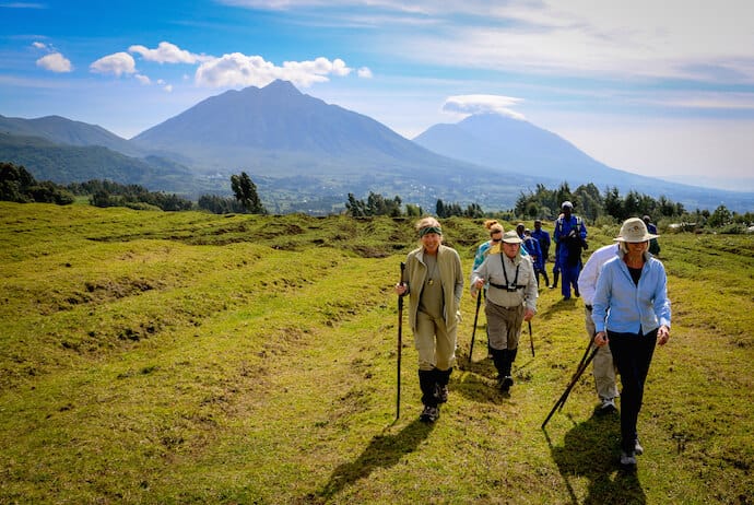 Trekking with Mountain Gorillas in Rwanda