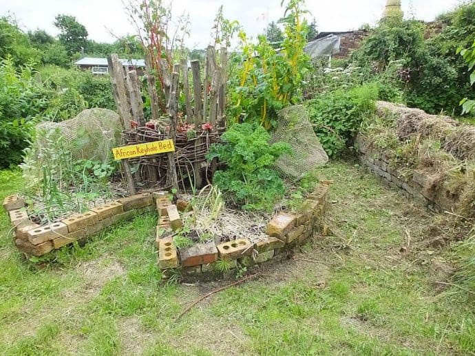 Keyhole Garden Design -Permaculture Gardening Technique