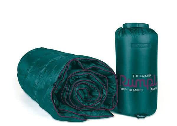 Good Camping Gear -Rumple Down Puffy Blanket