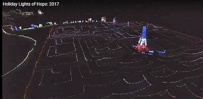 Christmas Lights in Atlanta- Holiday Lights of Hope