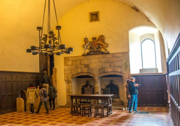 Doune Castle- Baron's Hall