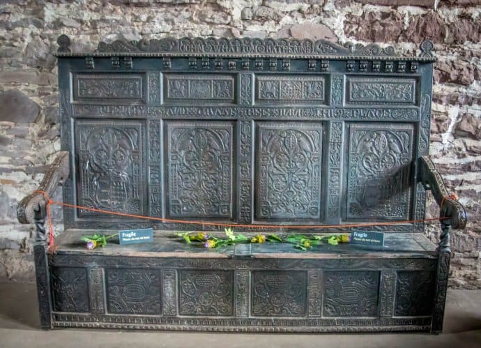 Doune Castle, Scotland- Bench