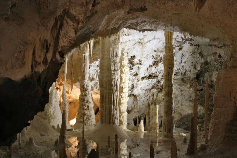The Frasassi Caves in Le Marche, Italy