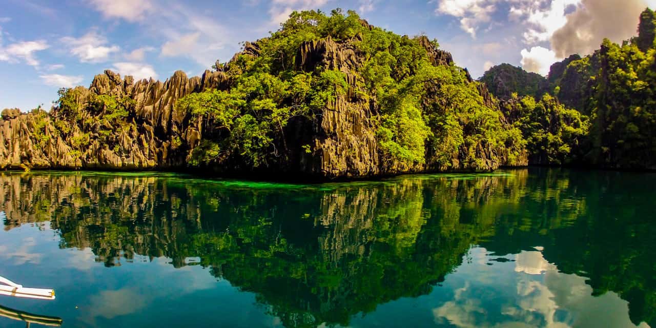 Karst landscape in Coron, Palawan