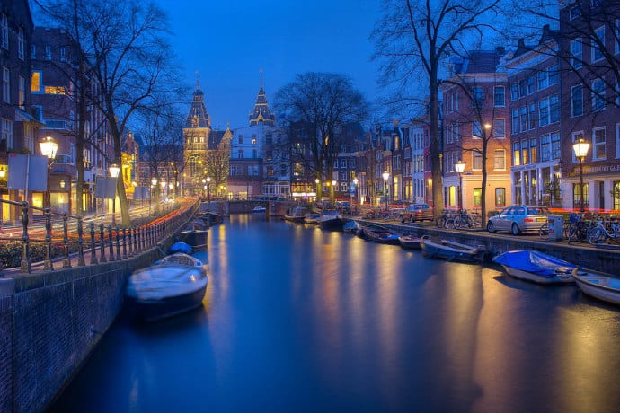 Amsterdam -crowded mass tourism playground