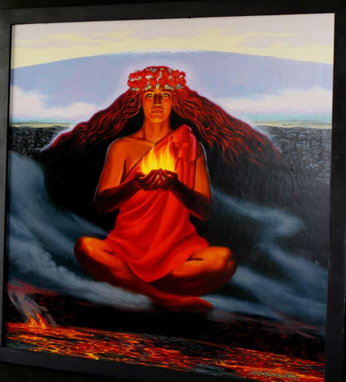 Pele Goddess of Fire and Volcano Goddess in Hawaiian Mythology
