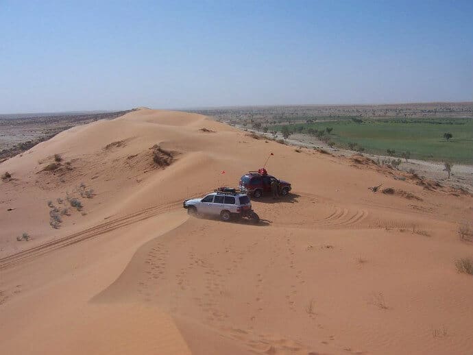 Simpson Desert has the largest sand dune in the world