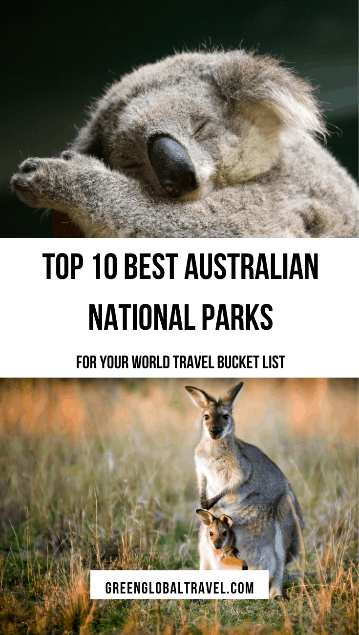 The Top 10 Australian National Parks for Your World Travel Bucket List, including Great Otway, Kakadu, Daintree, Blue Mountains, and more. via @greenglobaltrvl