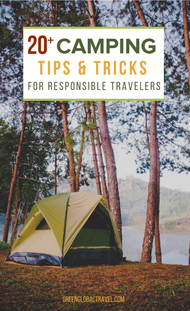Check out our great Camping Tips & Tricks for ideas on how to be responsible when you are spending time in the great outdoors. Includes tips on finding the best campground, best campsite, camping on BLM Land, camping in National Parks and camping in State Parks. via @greenglobaltrvl