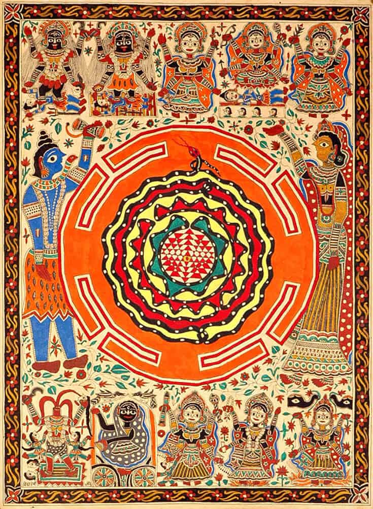 Art of East India -Mithila Painting, Madhubani Mahavidya