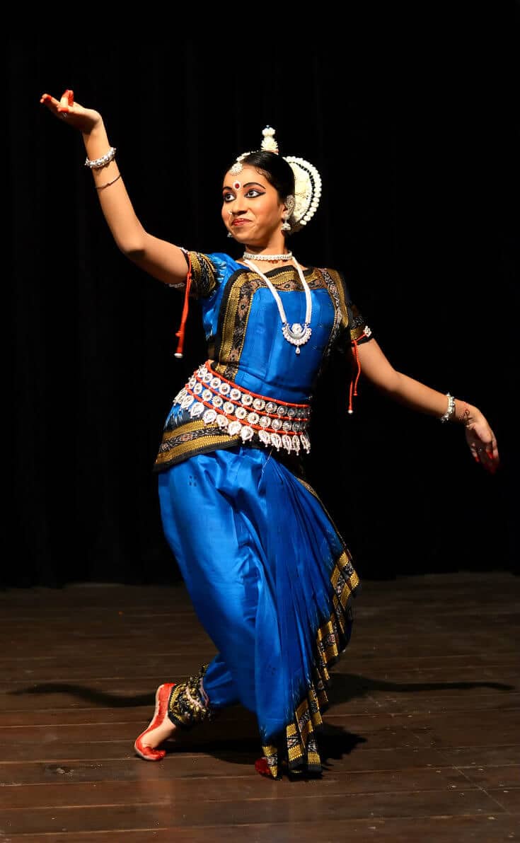 Indian classical dance -Odissi, originated in Orissa, India