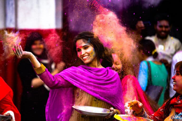 Culture in Northern India -Holi Festival