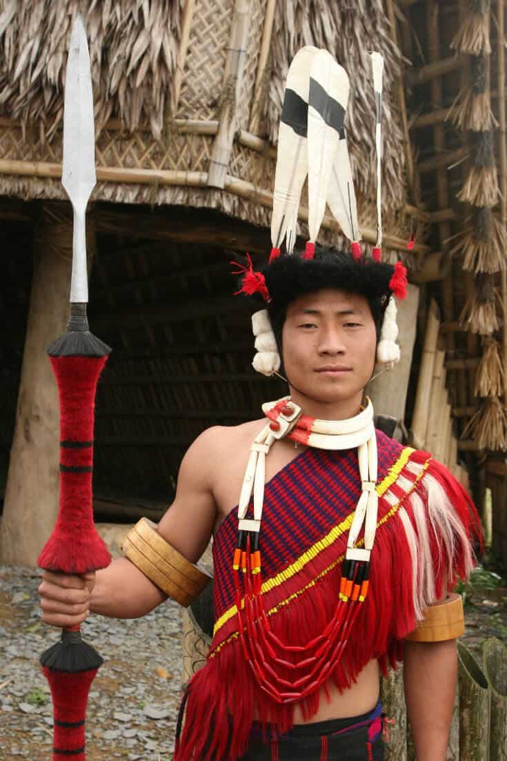 Culture of East India -Nagaland tribesman