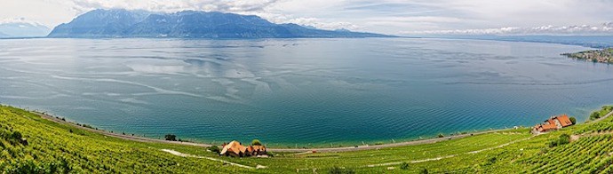 Largest lake in Central Europe - Lake Geneva