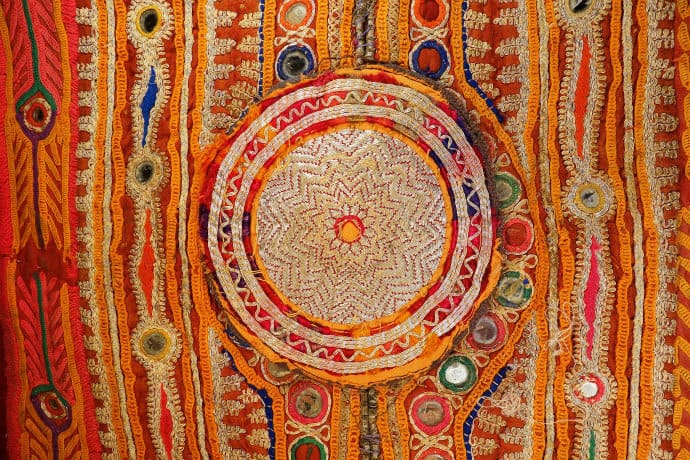 Northern India Cultural Traditions -Sheesha-Shisha embroidery
