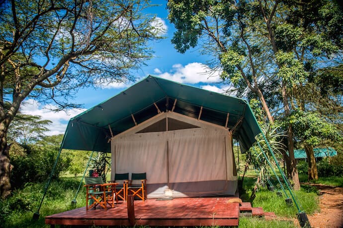 Luxury Safari Tent in Porini Mara