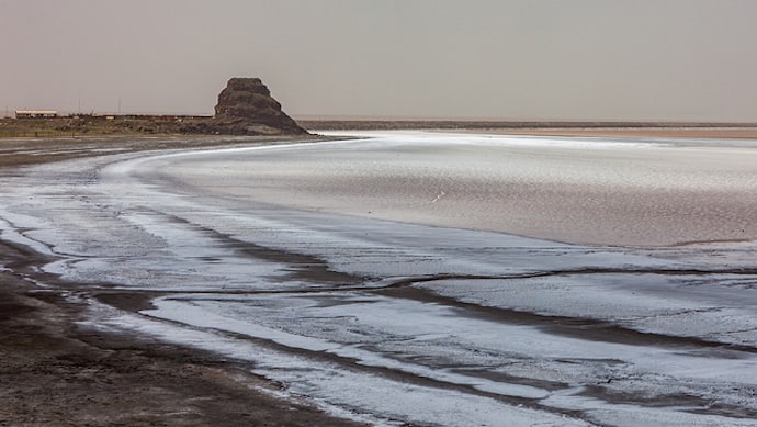 Second largest lake in the Middle East - Lake Urmia