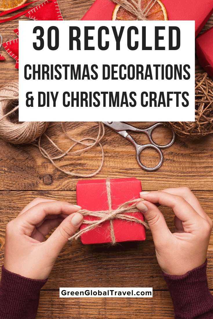 Download 30 Recycled Christmas Decorations Diy Christmas Crafts To Make PSD Mockup Templates