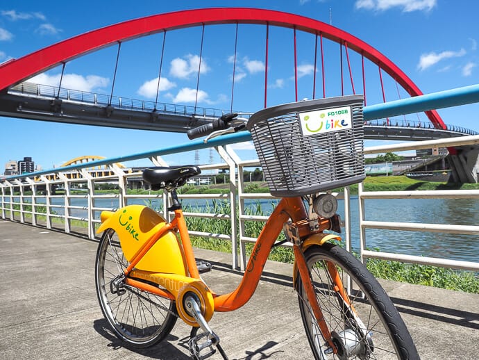 What to do in Northern Taiwan - Rent a bike from Youbike Taipei