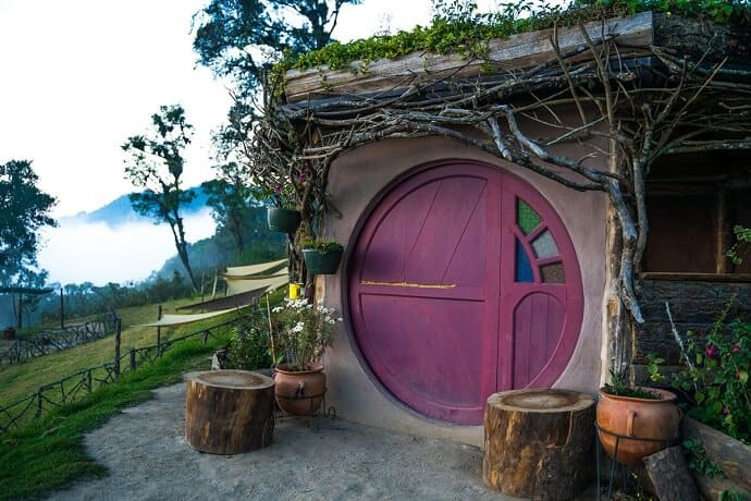 Unique stays in Guatemala -Hobbitenango