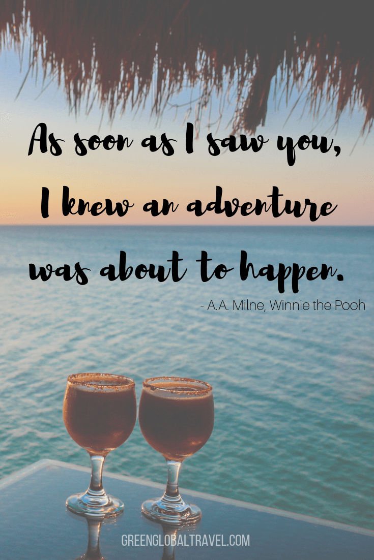 Couple Travel Quotes -As soon as I saw you...