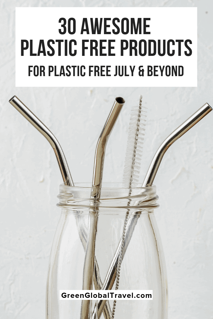 30 Awesome Plastic Free Products for Plastic Free July and Beyond. Find Products Made from Recycled Plastic. Plastic Free Environment | Plastic Free Products | BPA Free Water Bottles | Eco Friendly Bags | Plastic Free Packaging | Products Made From Recycled Plastic Bottles | Alternatives to Plastic Bags | Reusable Straws