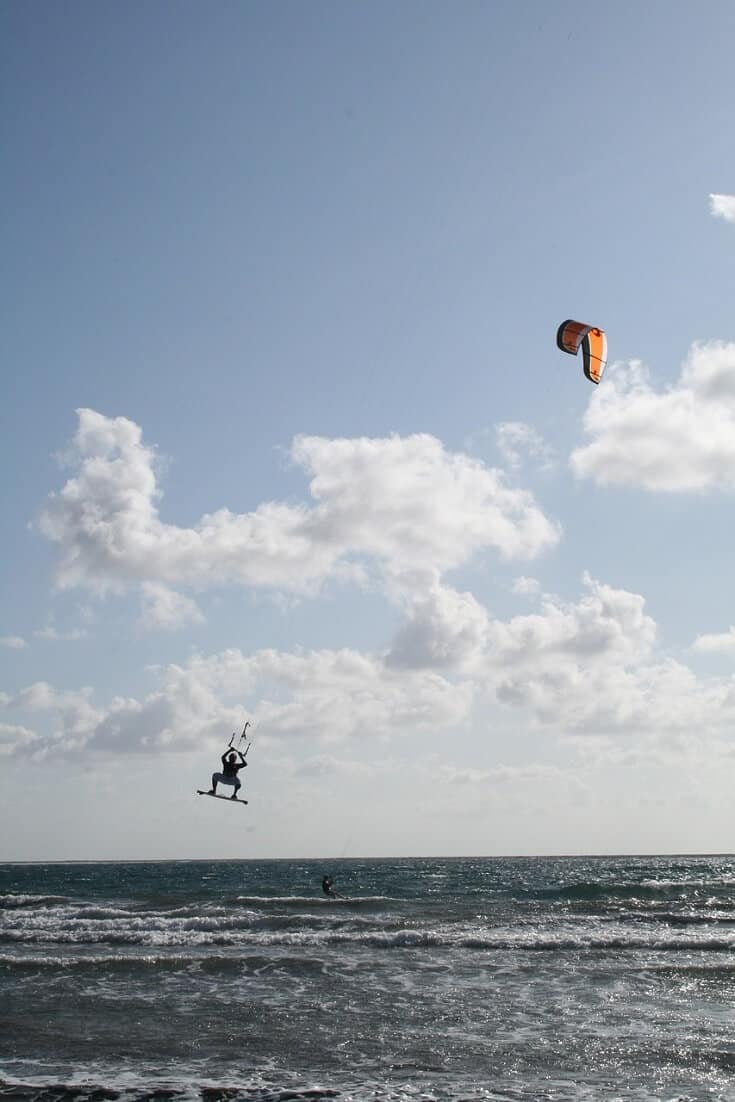 Kite Surfing in Southern Tenerife