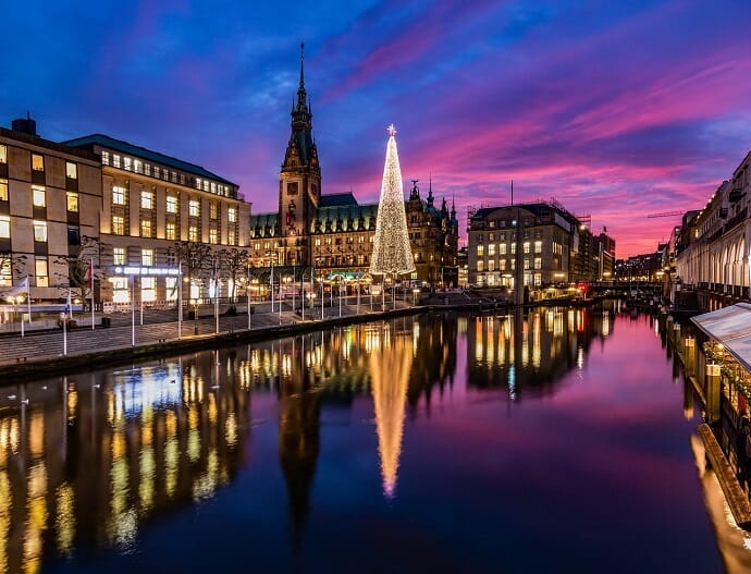 European Cruises - Christmas Market in Hamburg, Germany