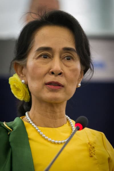 Myanmar leader Aung San Suu Kyi